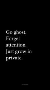 This image says a clear text that go ahead and never think of attention 