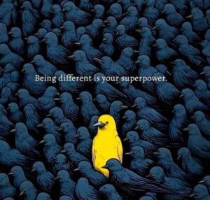 Being different is your superpower 